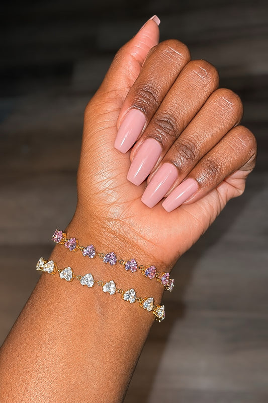 Pretty in Hearts Bracelet Duo
